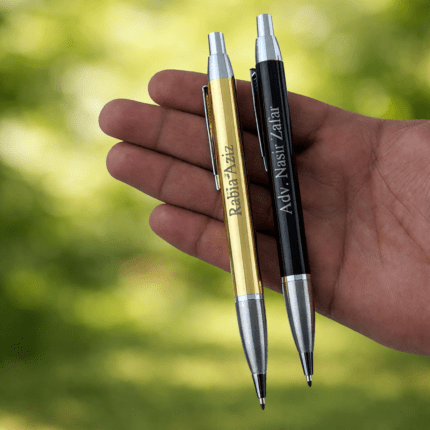 Wooden Name Engraved Pen With Cards Slot