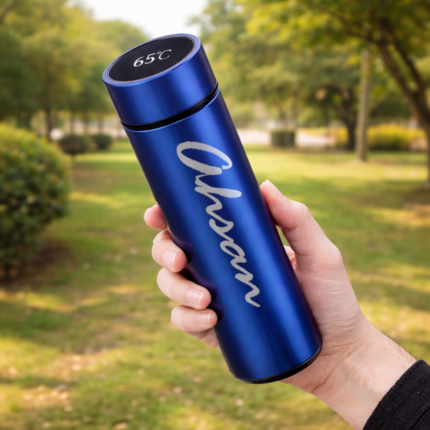 Name OLED Temperature Display Smart Travel Mug