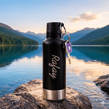 Key Ring Flask Bottle Name Engraved (500ml)