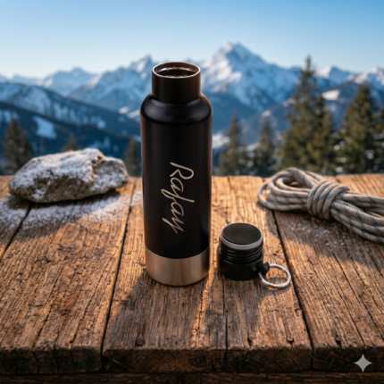 Key Ring Flask Bottle Name Engraved (500ml)