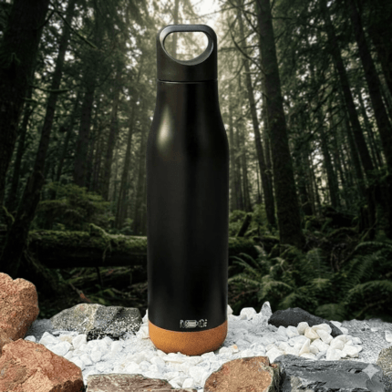 Travel Bottle With Carry Handle & Cork Base(500ml)