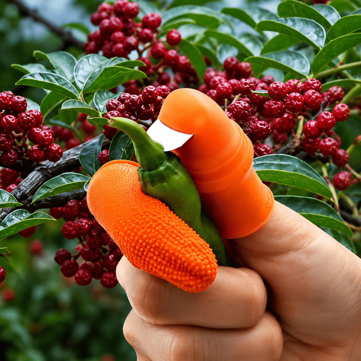 NEW Thumb Cutter Silicon Thumb Picker Cutting Vegetable