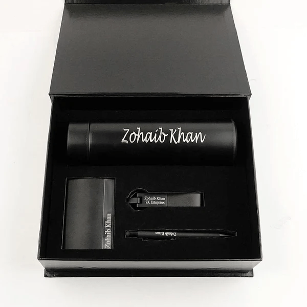 Customized Gift Box |Temperature Bottle  | Keychain | Pen | Card Holder