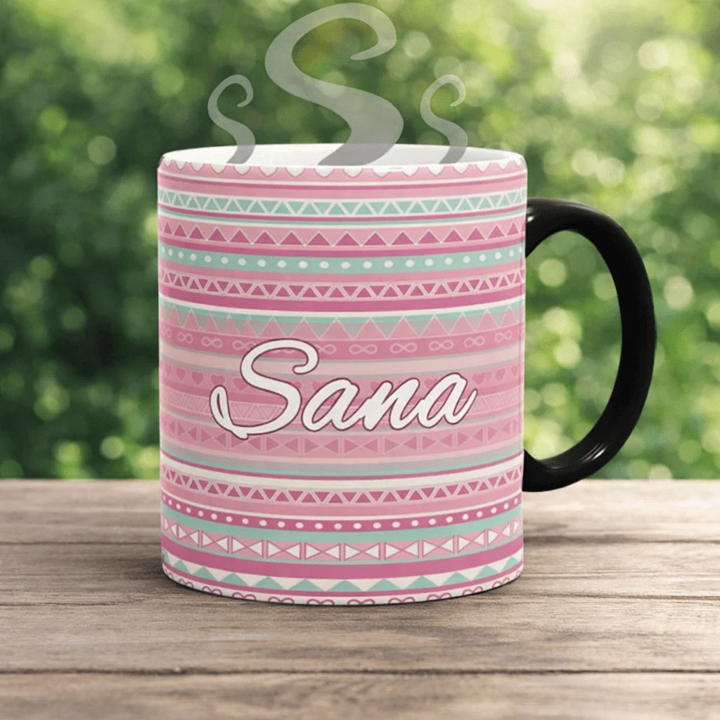 Name Patterned Mug - Customizable
